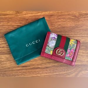 Gucci GG Supreme Ophidia Card Case Wallet